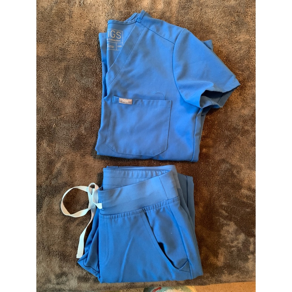 Figs scrub set (ROYAL BLUE)